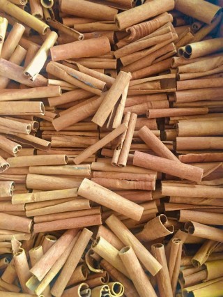 Cigarette cinnamon sticks